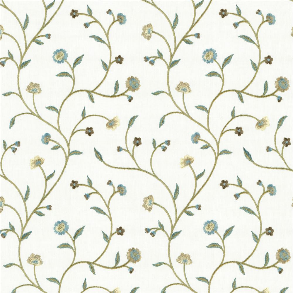 Woburn Park Cornflower by Kasmir Fabric 1458 52% Cotton
48% Polyester
 INDIA 30,000 Wyzenbeek Double Rubs </p><p>Repeat: Horizontal: 8 6/8 inches and Vertical: 9 2/8 inches 53 - Fabric Carolina -