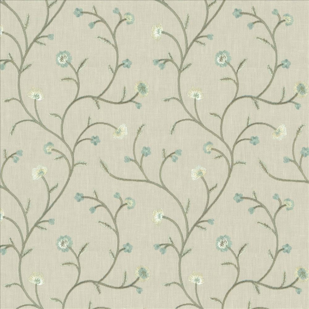 Woburn Park Crystal by Kasmir Fabric 1458 52% Cotton
48% Polyester
 INDIA 30,000 Wyzenbeek Double Rubs </p><p>Repeat: Horizontal: 8 6/8 inches and Vertical: 9 2/8 inches 53 - Fabric Carolina -