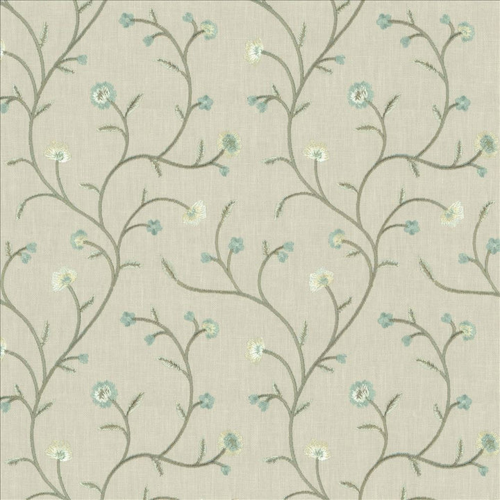 Woburn Park Crystal by Kasmir Fabric 1458 52% Cotton
48% Polyester
 INDIA 30,000 Wyzenbeek Double Rubs </p><p>Repeat: Horizontal: 8 6/8 inches and Vertical: 9 2/8 inches 53 - Fabric Carolina -