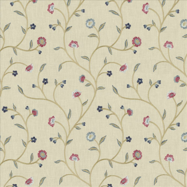 Woburn Park Potpourri by Kasmir Fabric 1458 52% Cotton
48% Polyester
 INDIA 30,000 Wyzenbeek Double Rubs </p><p>Repeat: Horizontal: 8 6/8 inches and Vertical: 9 2/8 inches 53 - Fabric Carolina -