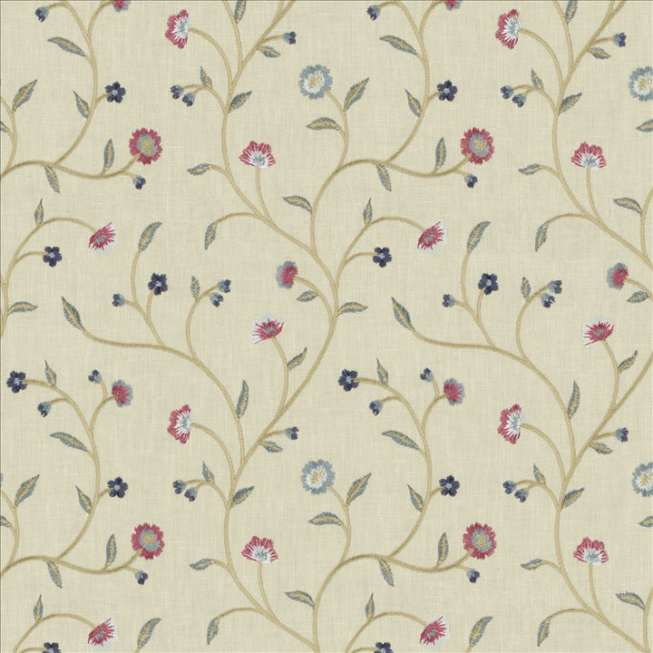 Woburn Park Potpourri by Kasmir Fabric 1458 52% Cotton
48% Polyester
 INDIA </p><p>Repeat: Horizontal: 8 6/8 inches and Vertical: 9 2/8 inches 54 - Fabric Carolina -