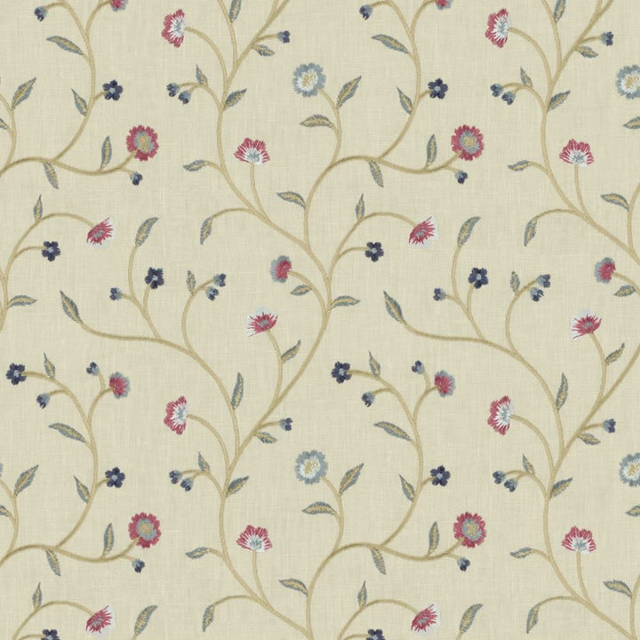 Woburn Park Potpourri by Kasmir Fabric 1458 52% Cotton
48% Polyester
 INDIA </p><p>Repeat: Horizontal: 8 6/8 inches and Vertical: 9 2/8 inches 53 - Fabric Carolina -