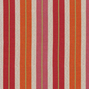 Woodley Stripe Poppy by Kasmir Fabric