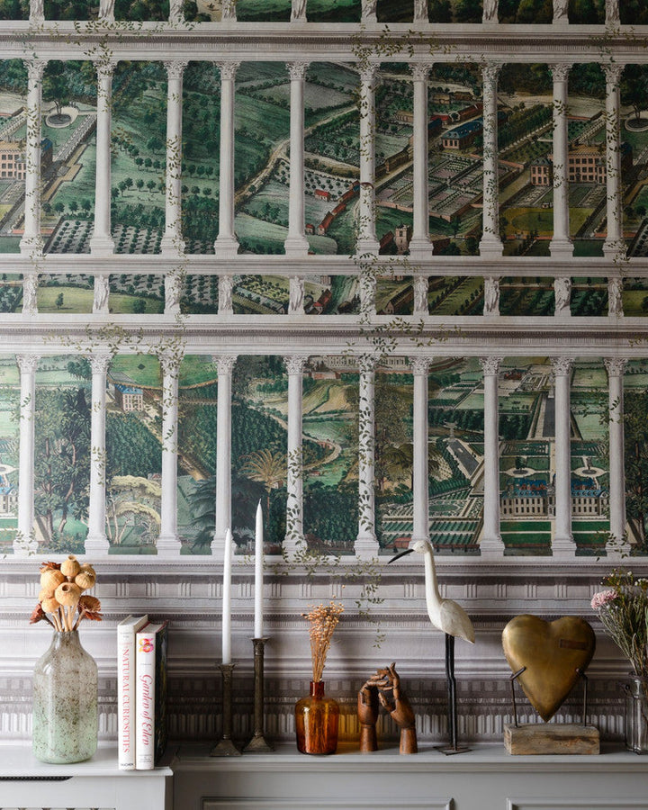 Fairyland Wallpaper by Mind the Gap Designer Wallpaper THE WALLPAPER COMPENDIUM 1 Textured Matte Made in Europe Paste the wall 3 rolls x 20.5 x 3.25 yards - Swanky Fabrics -