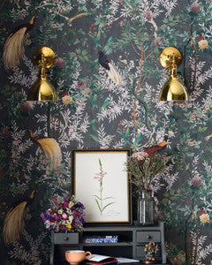 ROYAL GARDEN Grey Wallpaper (WP20456) by Mind The Gap