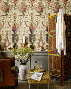 LE JARDIN SECRET Taupe Wallpaper (WP20472) by Mind The Gap
