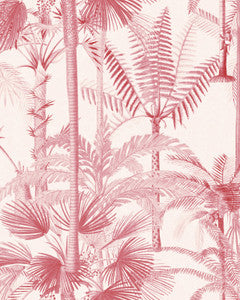 PALMERA CUBANA Pink Wallpaper (WP20497) by Mind The Gap