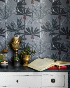 MADAGASCAR Grey Wallpaper (WP20519) by Mind The Gap