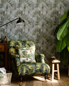 TRAVELLER'S PALM Neutral Wallpaper (WP20525) by Mind The Gap
