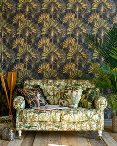 TRAVELLER'S PALM Sunset Wallpaper (WP20526) by Mind The Gap
