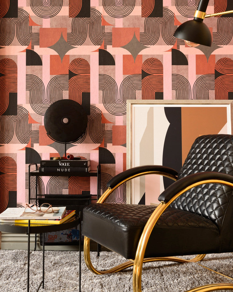 Dune Wallpaper by Mind the Gap Designer Wallpaper THE WALLPAPER COMPENDIUM 1 Non-woven Made in Europe Paste the wall 3 rolls x 20.5 x 3.25 yards - Swanky Fabrics -