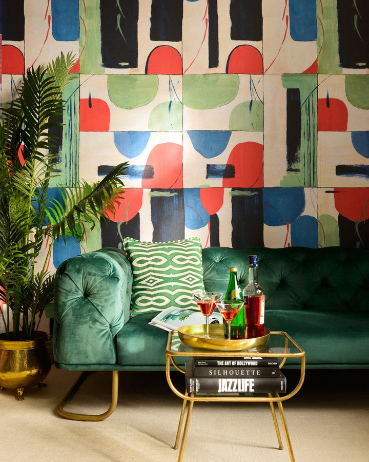 The Vision Wallpaper by Mind the Gap Designer Wallpaper THE WALLPAPER COMPENDIUM 1 Non-woven Made in Europe Paste the wall 3 rolls x 20.5 x 3.25 yards - Swanky Fabrics -