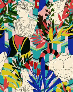 STATUARIO Blu Wallpaper (WP20856) by Mind The Gap