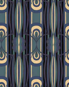 CARAMELLA Blu Wallpaper (WP30185) by Mind The Gap