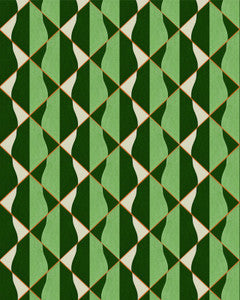 ONDE Verde Wallpaper (WP30203) by Mind The Gap