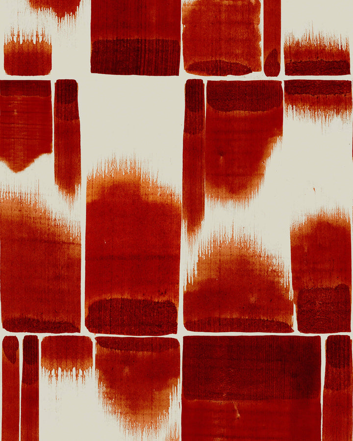 FUSION Scarlet Wallpaper (WP30234) by Mind The Gap | WP30234 | JAZZ LIVE | 1 roll x 52 x 1000 cm / 20.5 x 393.7in | 0.52m / 20.5in | 1000 cm / 393.7in | 5.20sqm / 55.9sq ft | 100cm / 39.3in | Cream, Scarlet Red | Non-woven Satin | Paste the wall | 1 roll in a box | Fabric Carolina | https://www.fabriccarolina.com/
