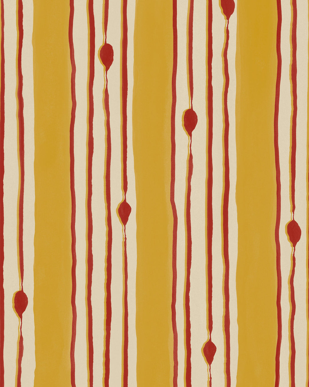 MINUANO Lemon Wallpaper (WP30238) by Mind The Gap | WP30238 | JAZZ LIVE | 1 roll x 52 x 1000 cm / 20.5 x 393.7in | 0.52m / 20.5in | 1000 cm / 393.7in | 5.20sqm / 55.9sq ft | 100cm / 39.3in | Beige, Red, Lemon | Non-woven Satin | Paste the wall | 1 roll in a box | Fabric Carolina | https://www.fabriccarolina.com/