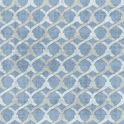 Chain Powder Blue by Winfield Thybony Wallcovering