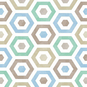 Pop Green Blue by Winfield Thybony Wallcovering