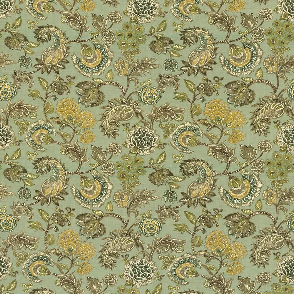 Wyndham Garden Eucalyptus by Kasmir Fabric 1420 100% Cotton
 PAKISTAN 15,000 Wyzenbeek Double Rubs Horizontal: 27 inches and Vertical: 27 inches 54 - Fabric Carolina -