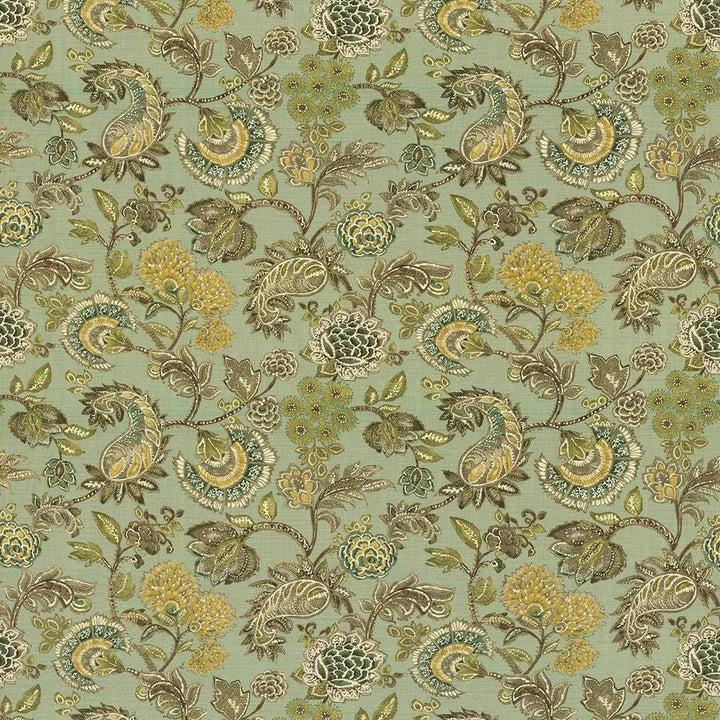 Wyndham Garden Eucalyptus by Kasmir Fabric 1420 PAKISTAN 15,000 Wyzenbeek Double Rubs H: 27 inches, V:27 inches 54 - 55 - Fabric Carolina - Kasmir