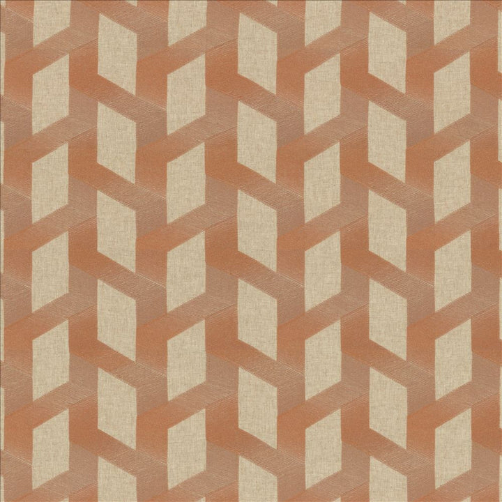 Xandra Copper by Kasmir Fabric 1452 70% Polyester
30% Linen
 INDIA 8,500 Wyzenbeek Double Rubs Horizontal: 8 6/8 inches and Vertical: 6 4/8 inches 55 - Fabric Carolina -