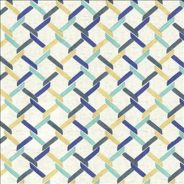 Yacht Knot Calm by Kasmir Fabric 5125 63% Polyester 33% Rayon 4% Linen CHINA 10,000 Wyzenbeek Double Rubs H: 4 6/8 inches, V: 5 6/8 inches 54 - Fabric Carolina - Kasmir