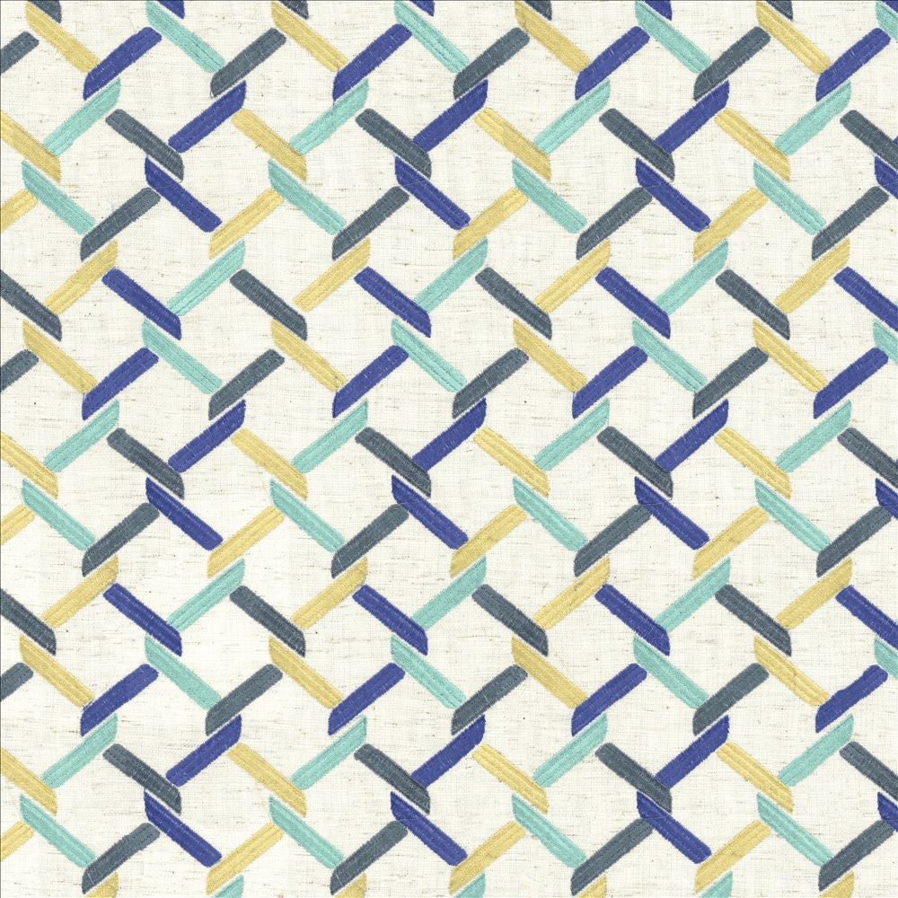 Yacht Knot Calm by Kasmir Fabric 5125 63% Polyester
33% Rayon
4% Linen
 CHINA </p><p>Repeat: Horizontal: 4 6/8 inches and Vertical: 5 6/8 inches 53 - Fabric Carolina -