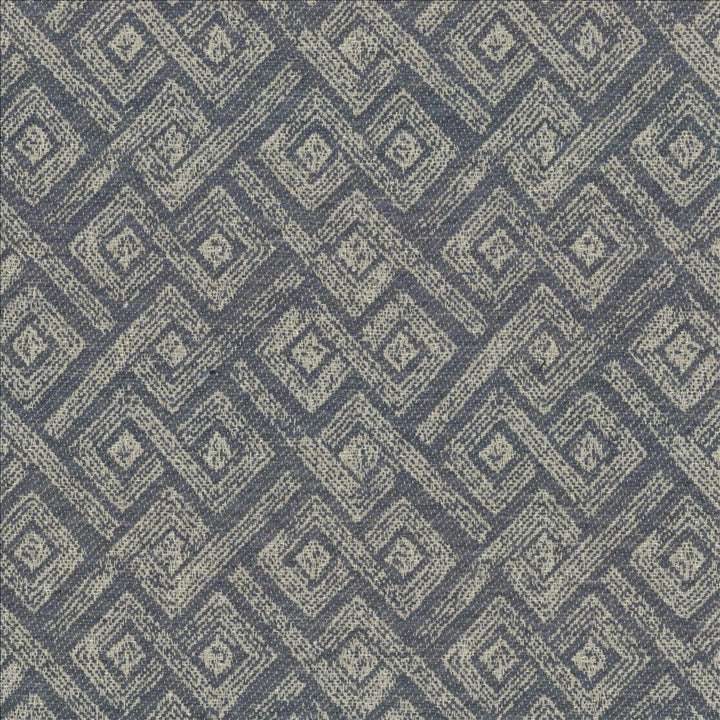 Yakima Blue by Kasmir Fabric 5143 48% Recycled Cotton
27% Acrylic
25% Polyester
 USA </p><p>Repeat: Horizontal: 9 1/8 inches and Vertical: 9 6/8 inches 54 - Fabric Carolina -