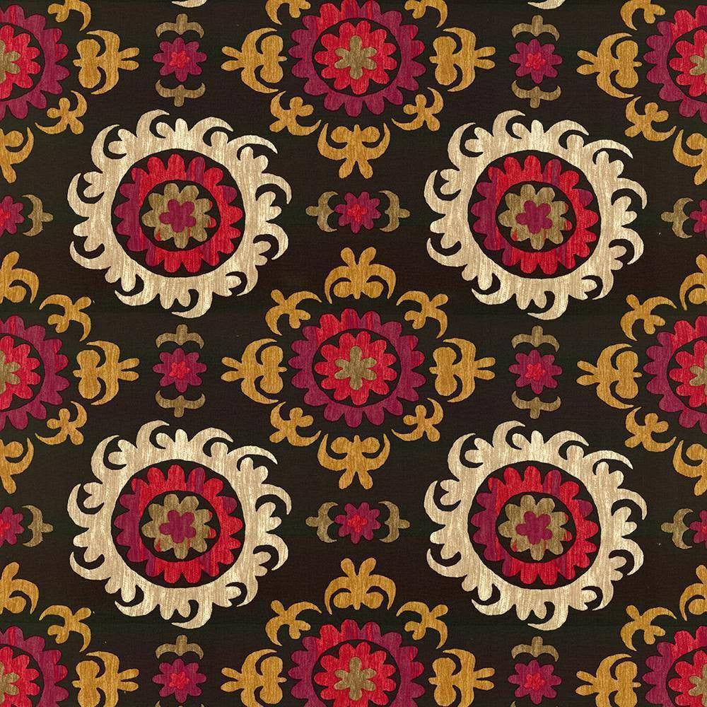 Zambra Onyx by Kasmir Fabric 5062 CHINA 15,000 Wyzenbeek Double Rubs H: 27 inches, V:25 2/8 inches 54 - Fabric Carolina - Kasmir