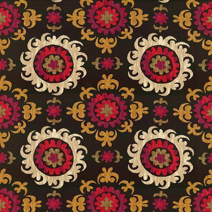 Zambra Onyx by Kasmir Fabric 5062 CHINA 15,000 Wyzenbeek Double Rubs H: 27 inches, V:25 2/8 inches 54 - Fabric Carolina - Kasmir
