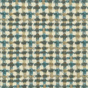 Zappos Check Mineral by Kasmir Fabric