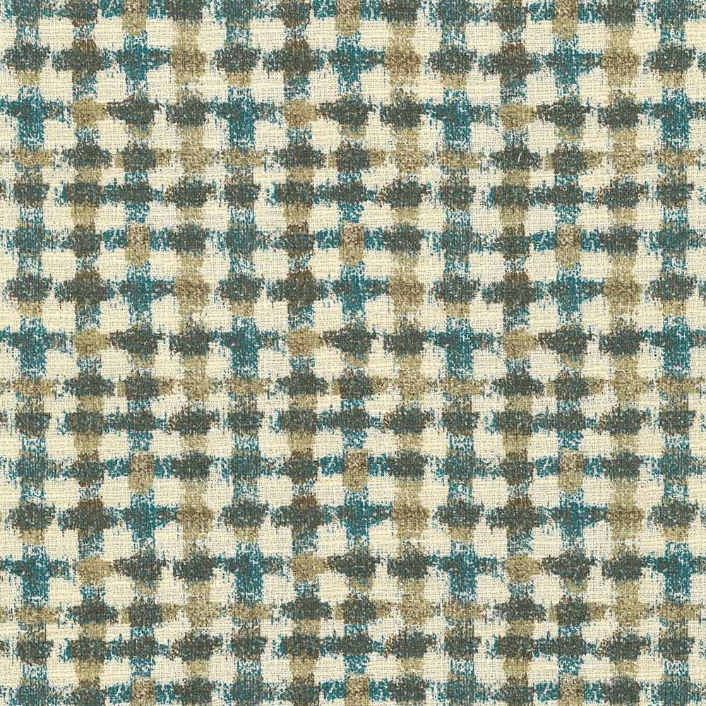 Zappos Check Mineral by Kasmir Fabric 5073 100% Cotton
 PAKISTAN 15,000 Wyzenbeek Double Rubs </p><p>Repeat: Horizontal: 3 inches and Vertical: 3 6/8 inches 54 - Fabric Carolina -