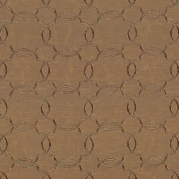 Zara Trellis Hazelnut by Kasmir Fabric 5069 CHINA Not Tested H: 4 1/8 inches, V:3 6/8 inches 57 - 58 - Fabric Carolina - Kasmir