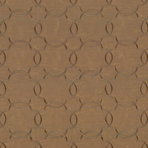 Zara Trellis Hazelnut by Kasmir Fabric