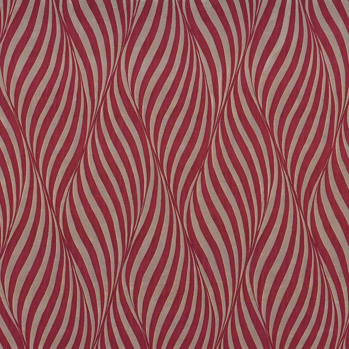 Zebra Crossing Cherry by Kasmir Fabric 1426 INDIA Not Tested H: 13 4/8 inches, V:24 7/8 inches 54 - Fabric Carolina - Kasmir