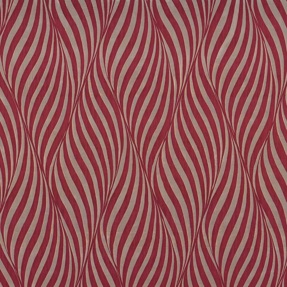 Zebra Crossing Cherry  by Kasmir Fabric See sample 100% Polyester
 INDIA Not Tested </p><p>Repeat: Horizontal: 13 4/8 inches and Vertical: 24 7/8 inches 54  - Fabric Carolina -