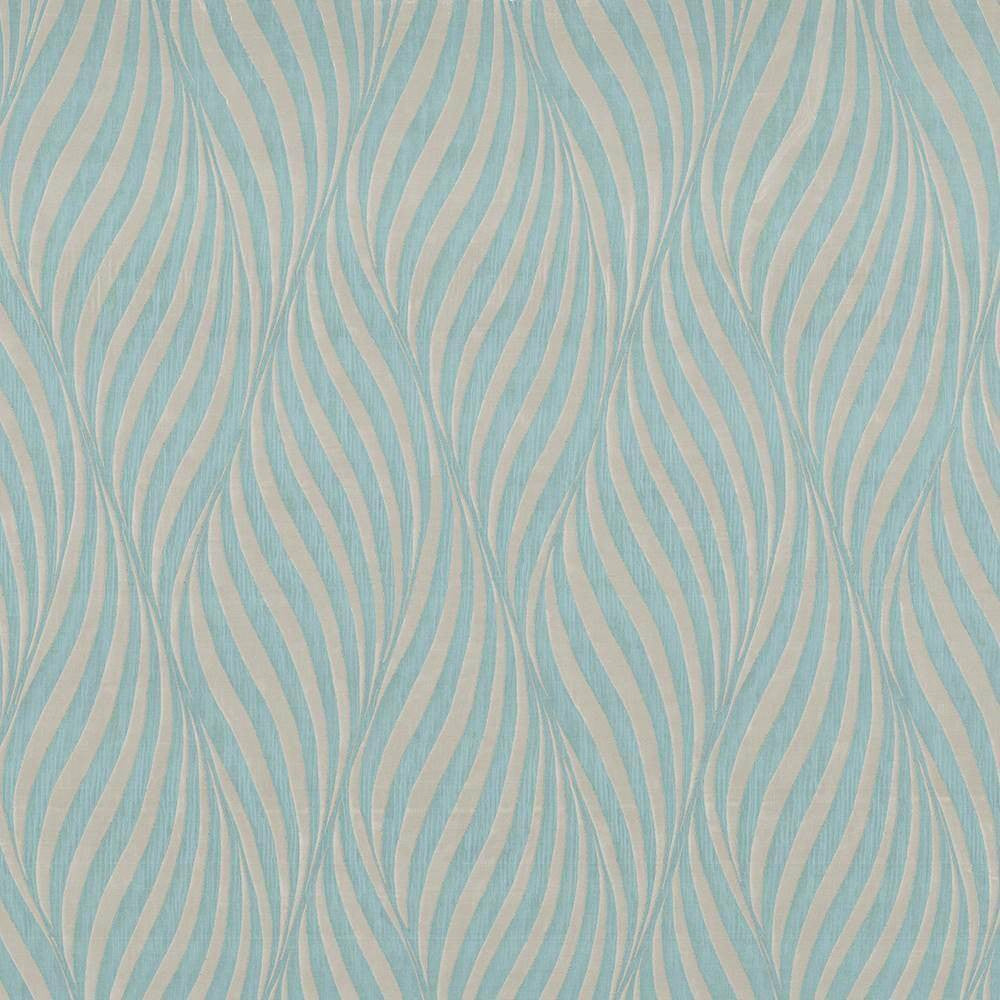 Zebra Crossing Duck Egg by Kasmir Fabric 1426 INDIA Not Tested H: 13 4/8 inches, V:24 7/8 inches 54 - Fabric Carolina - Kasmir
