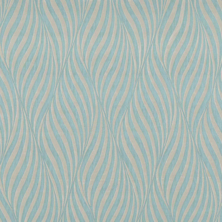 Zebra Crossing Duck Egg by Kasmir Fabric 1426 INDIA Not Tested H: 13 4/8 inches, V:24 7/8 inches 54 - Fabric Carolina - Kasmir