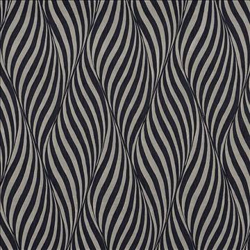 Zebra Crossing Ebony by Kasmir Fabric 1426 100% Polyester INDIA Not Tested H: 13 4/8 inches, V: 24 7/8 inches 54 - Fabric Carolina - Kasmir