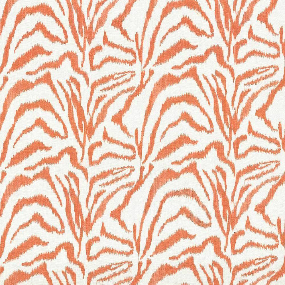 Zebra Mania Satsuma by Kasmir Fabric 1434 CHINA Not Tested H: 16 1/8 inches, V:11 4/8 inches 54 - Fabric Carolina - Kasmir