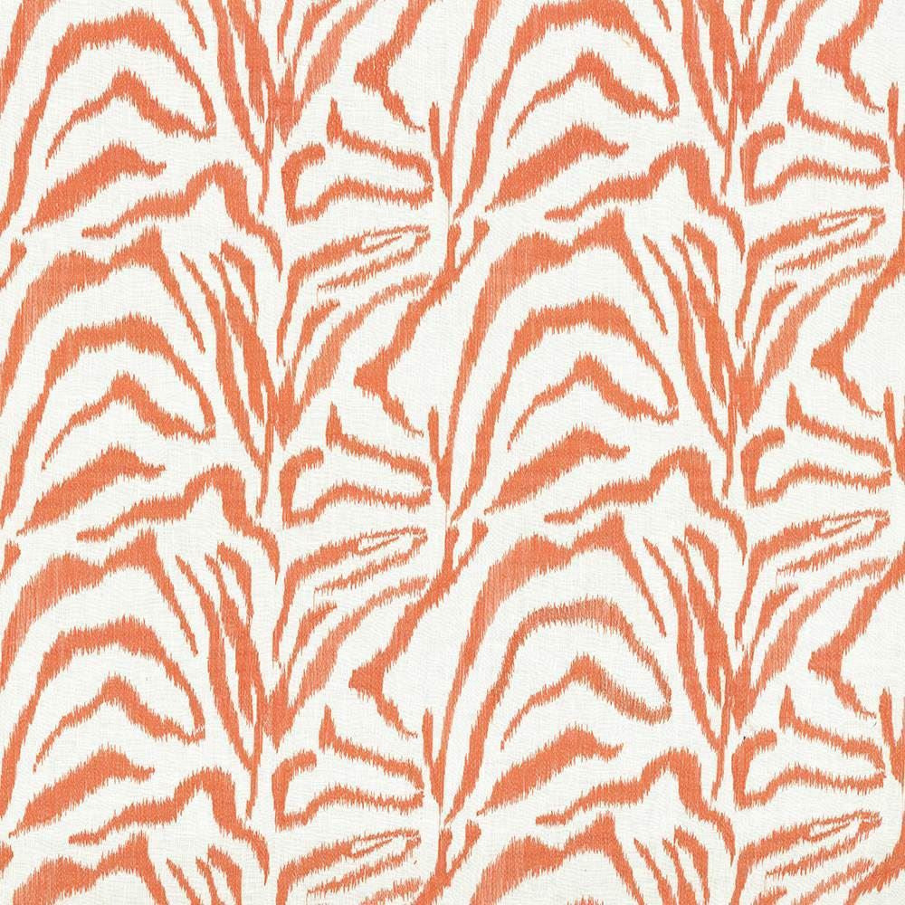 Zebra Mania Satsuma by Kasmir Fabric 1434 100% Linen
Embroidery
100% Rayon
 CHINA </p><p>Repeat: Horizontal: 16 1/8 inches and Vertical: 11 4/8 inches 35 - Fabric Carolina -