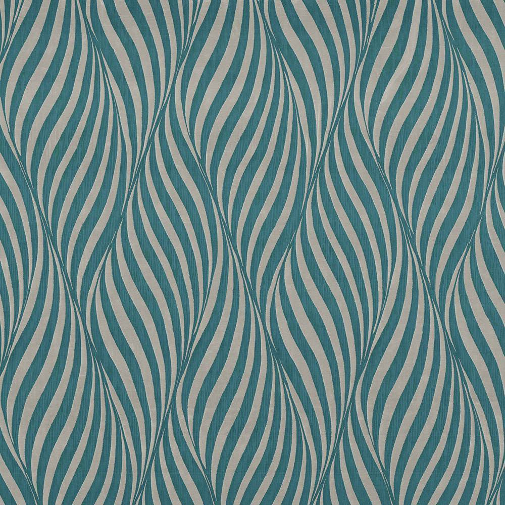Zebra Crossing Teal by Kasmir Fabric 1426 100% Polyester
 INDIA </p><p>Repeat: Horizontal: 13 4/8 inches and Vertical: 24 7/8 inches 54 - Fabric Carolina -