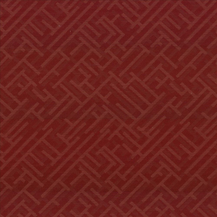 Zen Fret Chianti  by Kasmir Fabric See sample 56% Polyester
34% Rayon
8% Cotton
2% Flax
 USA 9,000 Wyzenbeek Double Rubs </p><p>Repeat: Horizontal: 12 7/8 inches and Vertical: 12 6/8 inches 54  - Fabric Carolina -