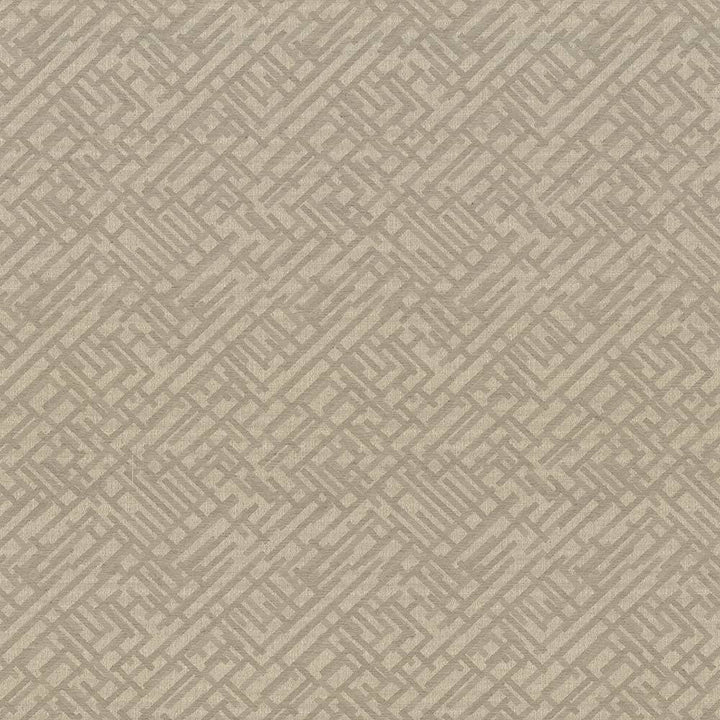 Zen Fret Linen by Kasmir Fabric 5083 USA 9,000 Wyzenbeek Double Rubs H: 12 7/8 inches, V:12 6/8 inches 54 - Fabric Carolina - Kasmir