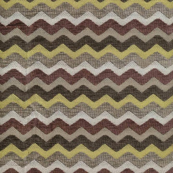 Zigzag Vineyard by Kasmir Fabric 1404 USA 51,000 Wyzenbeek Double Rubs H: 1 1/8 inches, V:2 4/8 inches 54 - 55 - Fabric Carolina - Kasmir
