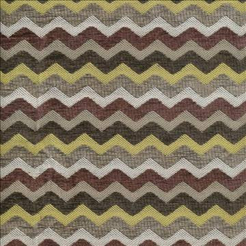 Zigzag Vineyard by Kasmir Fabric 1404 78% Rayon 22% Polyester USA 51,000 Wyzenbeek Double Rubs H: 1 1/8 inches, V: 2 4/8 inches 54 - 55 - Fabric Carolina - Kasmir