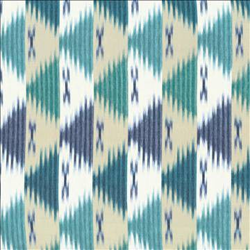 Zimbali Ocean by Kasmir Fabric 1436 100% Linen CHINA 48,000 Wyzenbeek Double Rubs H: 9 inches, V: 25 2/8 inches 54 - Fabric Carolina - Kasmir