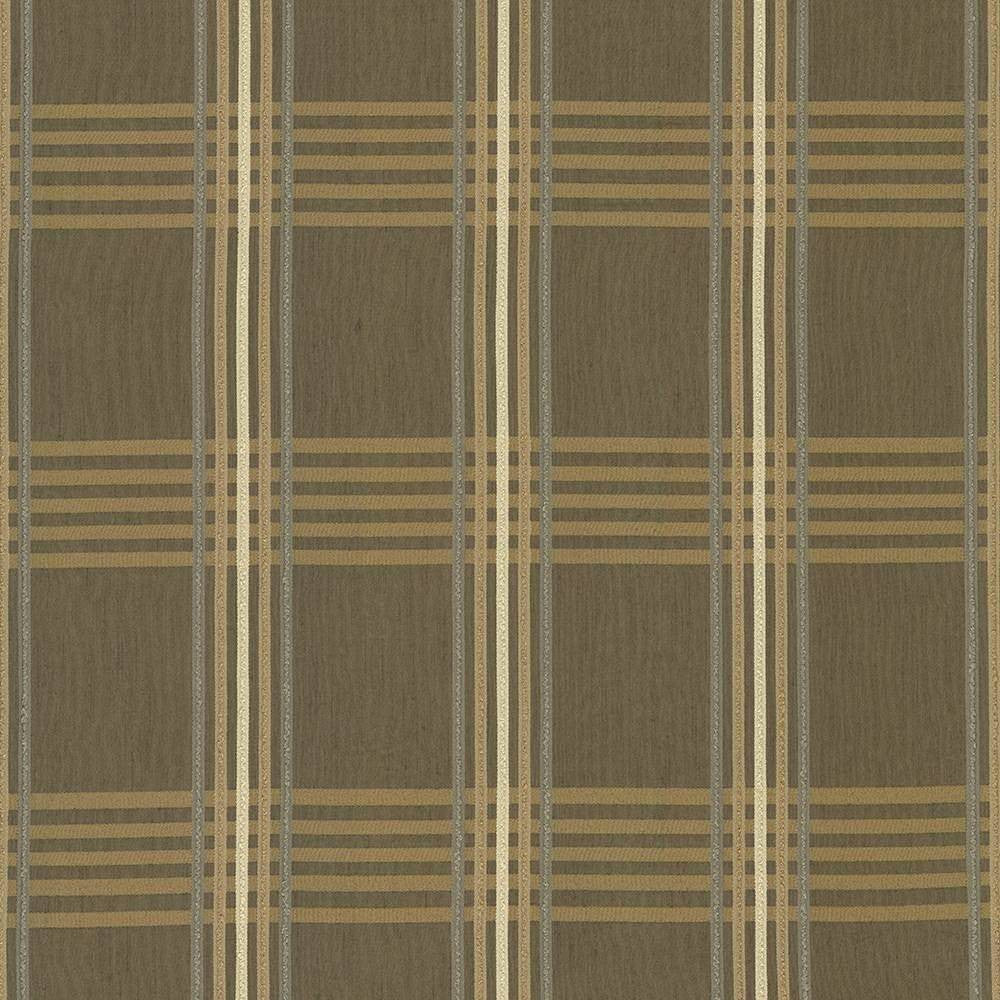Zimmer Plaid Gilded by Kasmir Fabric 1424 USA 36,000 Wyzenbeek Double Rubs H: 6 inches, V:6 6/8 inches 55 - 56 - Fabric Carolina - Kasmir