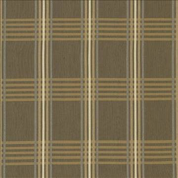 Zimmer Plaid Gilded by Kasmir Fabric 1424 60% Rayon 40% Polyester USA 36,000 Wyzenbeek Double Rubs H: 6 inches, V: 6 6/8 inches 55 - 56 - Fabric Carolina - Kasmir
